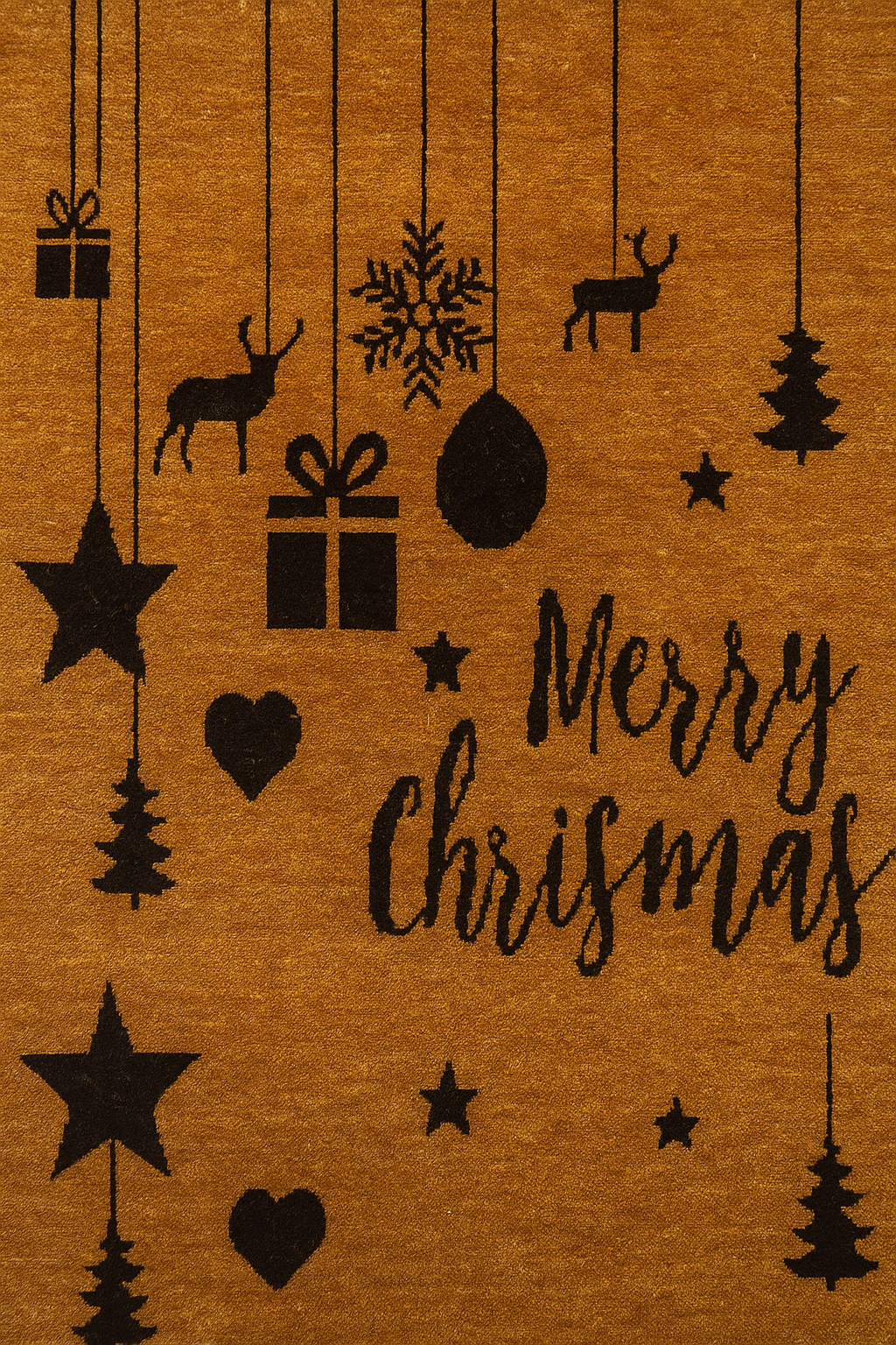 Merry Christmas 2'1" × 2'11"